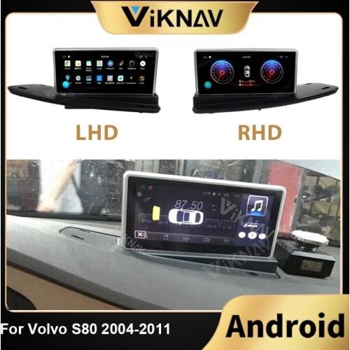 8.8 inch car radio for Volvo S80 2004-2011LHD RHD car GPS navi DVD player 2 din Android autoradio stereo multimedia player
