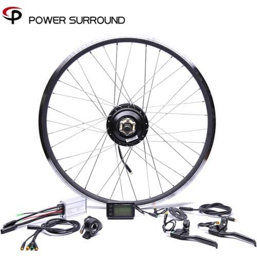 Bicicleta Eletrica 36v350w Front/rear Electric Bike Conversion Kit waterproof Brushless Hub Motors 20'' 26'' 28