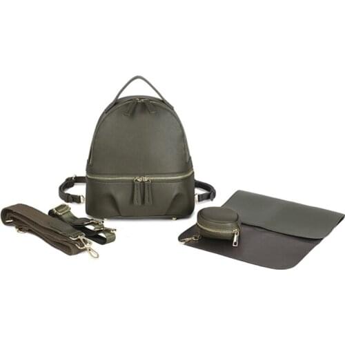 066F Mummy Nappy Diaper Shoulder Bag Maternity Large Capacity Multifunctional Baby Care Nursing Backpack