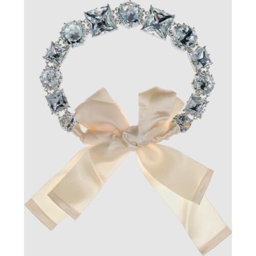 Amorita boutique fashionable geometric cubic zirconia necklaces