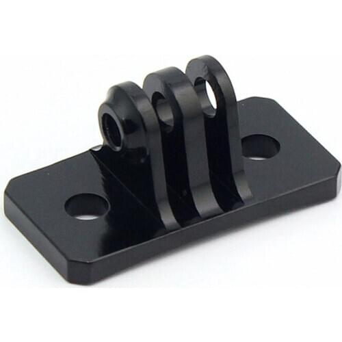 CNC Skydiving Helmet Fixed Mounts for GOPRO Hero 1 2 3 3+ 4 5 Session/Xiaomi Yi/SJ/GitUp Sport Camera Black