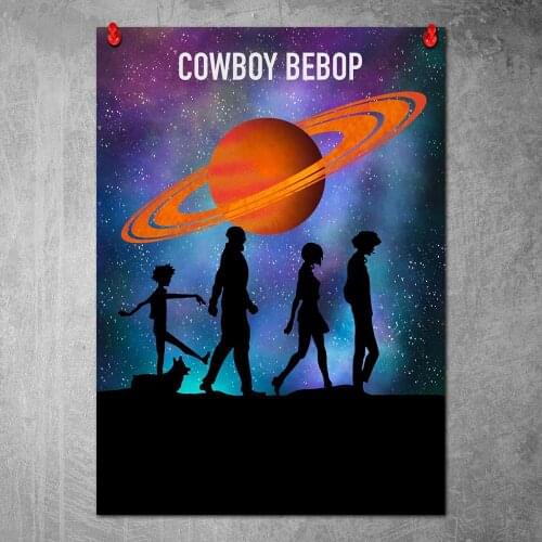 Canvas Painting Cowboy Bebop Wall Art Decor Posters and Prints Wall Pictures for Living Room Decoration Home Decor