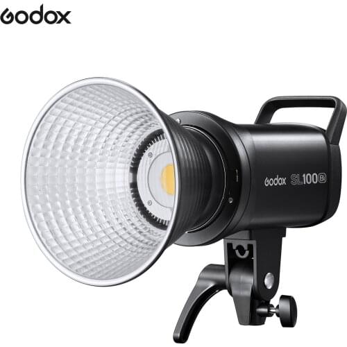Godox SL100Bi Compact LED Video Light Photography Fill Light 100W 2800-6500K CRI96+ Bowens Mount Supports APP/2.4G Wireless