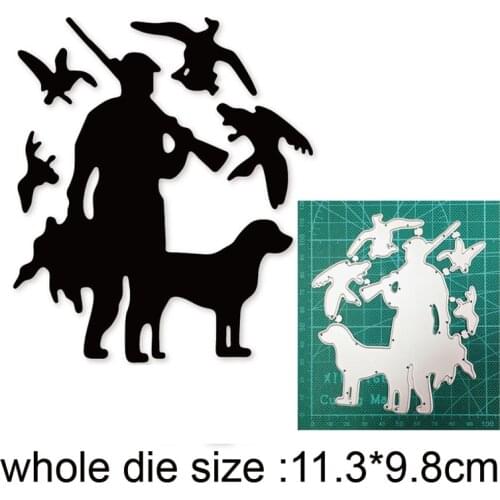 Craft dies Metal cutting dies cut die mold hunter bird decoration Scrapbooking dies paper craft knife mould blade punch stencils