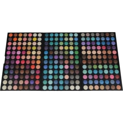 Fashion 252 Color Cosmetic Shimmer Matte Eye Shadow Makeup Eyeshadow Palette Set
