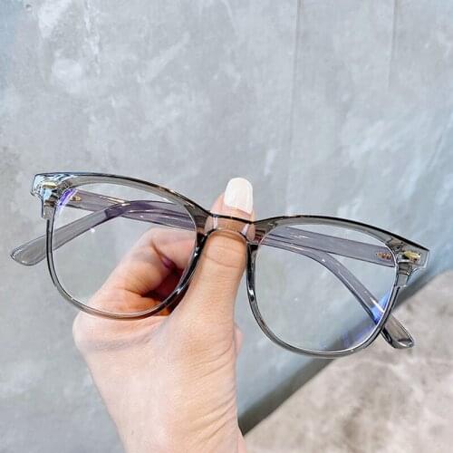 Anti Blue Light Glasses Women Vintage Computer Gafas Men Eyeglasses Optical Glass Plain Lunettes De Sol Frame Gaming Spectacles