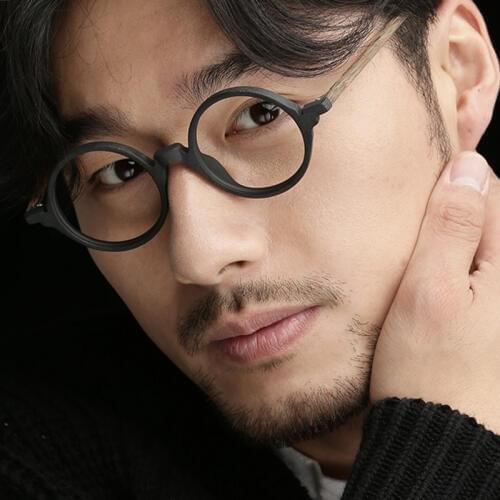 Johnny Depp Glasses Round Japan Eyeglasses Men Women Computer Optical Glasses Frame Vintage Acetate Frame Brand Design S304