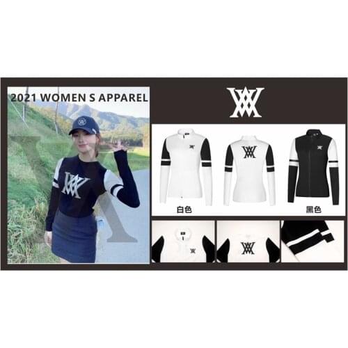 Autumn golf wear womens long-sleeved golf jacket casual warm breathable clothing long-sleeved jacket outdoor single-layer thin