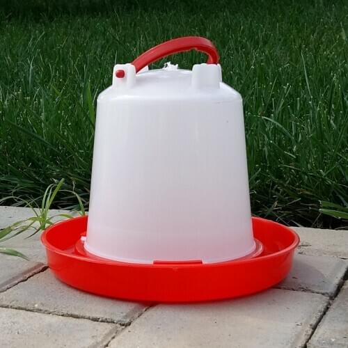 Plastic Chick Waterer Domestic Fowl Poultry Watering Supplies Feed Tools