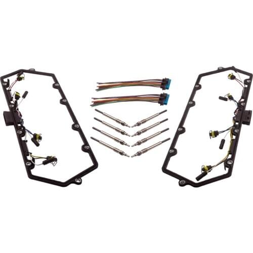 Valve Cover Gasket Gaskets Harness Glow Plug Kit For ford E250 E350 Super Duty Truck V8 7.3L Diesel 1998-2003 F81Z6584AA 615201
