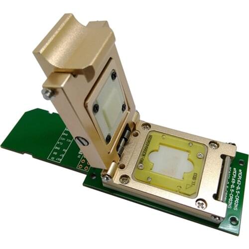 Alloy eMMC socket eMMC153/169 eMCP162/186 eMCP221 Pogo Pin Test Socket Reader BGA153 169 162 186 Data Recovery SD Interface