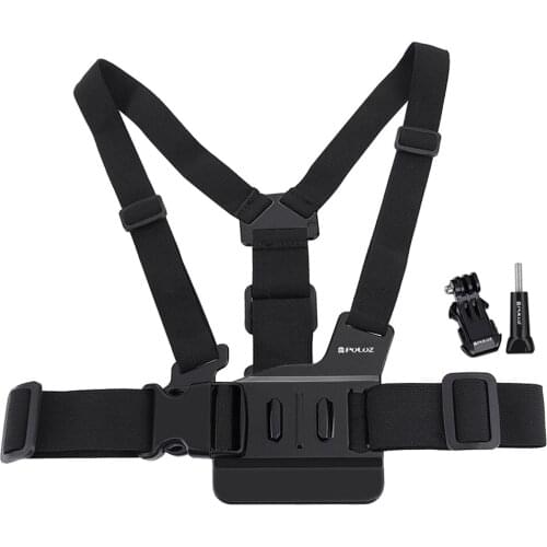 PULUZ Adjustable Chest Belt Strap Chest Mount Harness for GoPro Hero 6 5 4 3+ 3 2 1 SJCAM SJ4000 SJ6000 Xiaoyi Action Camera