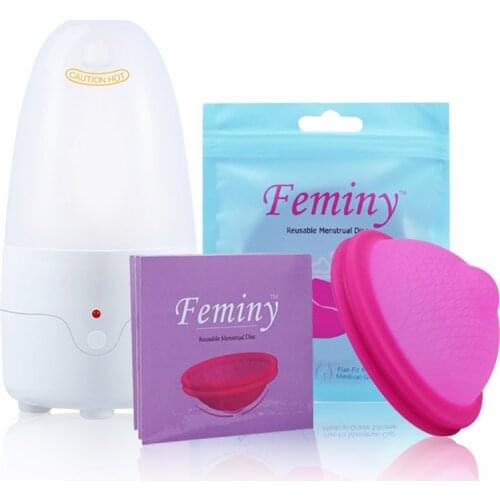 Silicone Menstrual Cup Sterilizer Cup Menstrual Cup Silicona Flexible Menstrual Sterilizing Cup Mestrual Esterilizador For Woman