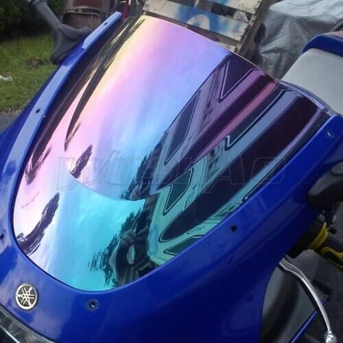 Motorcycle Windshield Windscreen Screen For 1997 - 2000 2001 2002 2003 2004 2005 2007 Yamaha YZF600R YZF 600 R RN RH Thunder Cat