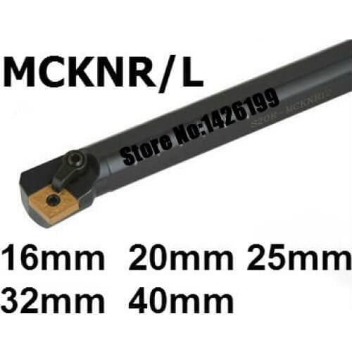 1PCS S16Q-MCKNR12 S20R-MCKNR12 S25S-MCKNR12 S32T-MCKNR12 S40T-MCKNR12 MCKNL12 20mm-40mm CNC Internal Turning tools