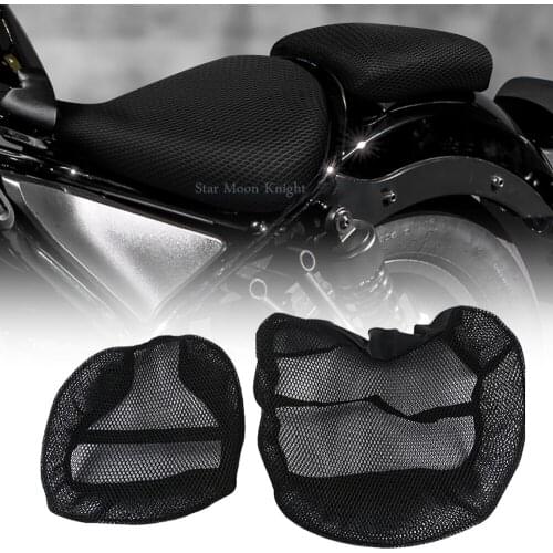 Motorcycle Protecting Cushion Seat Cover For Honda Rebel CMX 500 300 2017-2020 CMX 1100 Rebel 2021 Fabric Saddle Seat Cover