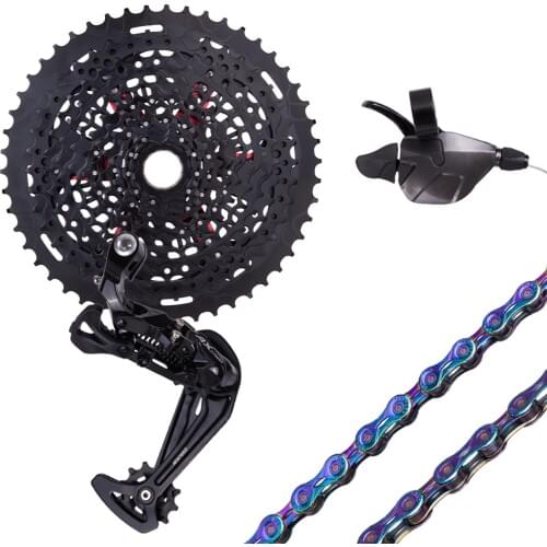 1*12 MTB Groupset 12 Speed Shifter Rear Derailleur SLR Chain Group Set For Mountain Bike12speed 1 x 12 kit 9-50T 12s XD cassette