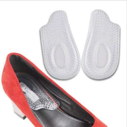 1 Pair Women Soft Silicone Gel Cushion Insoles Metatarsal Support Insert Pad Shoes Insoles Orthopedic