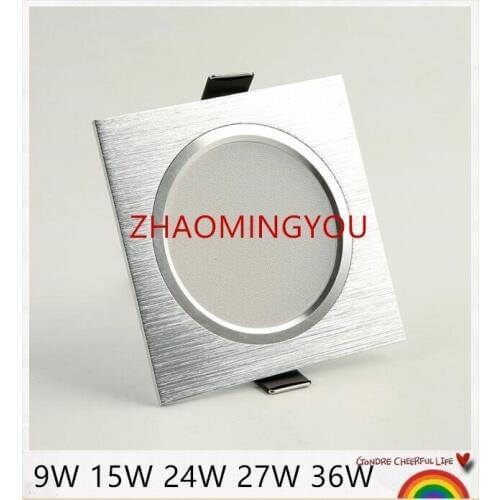 YON 1PCS LED Downlight 9W 15W 21W 27W 36W AC 85-265V Surface Mounted Wall Spot light led for home Kitchen Bathroom Decor