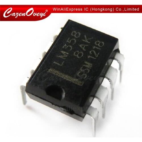 10pcs/lot LM358P LM358 DIP-8 In Stock