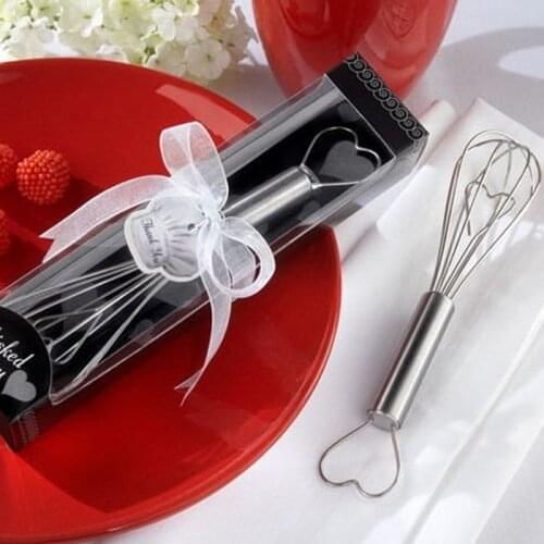 20pcs/lot Black gift box or White gift box "Whisked Away" Heart Whisk Wedding Favor Wedding Gift Party Favor FREE SHIPPING