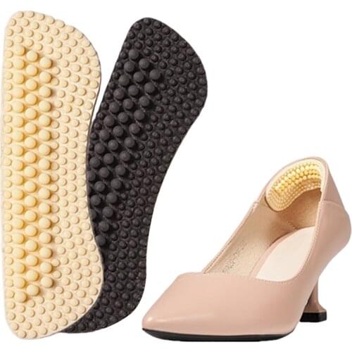 Women Insoles For Shoes Heel Liner Cushions High Heel Pad Adjust Size Soft Grips Protector Sticker Pain Relief Foot Care Insert