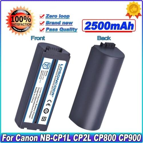 2500mAh NB-CP2L NB CP2L Battery For Canon NB-CP1L CP2L Canon Photo Printers SELPHY CP800, CP900, CP910, CP1200,CP100,CP1300