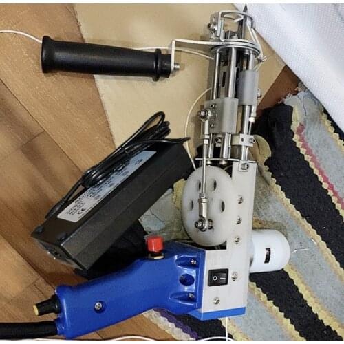 110/220V тафтинговый пистолет Electric Hand Carpet Rug Tufting Gun Weaving Flocking Machines Loop Pile Cut Pile Knitting Machine