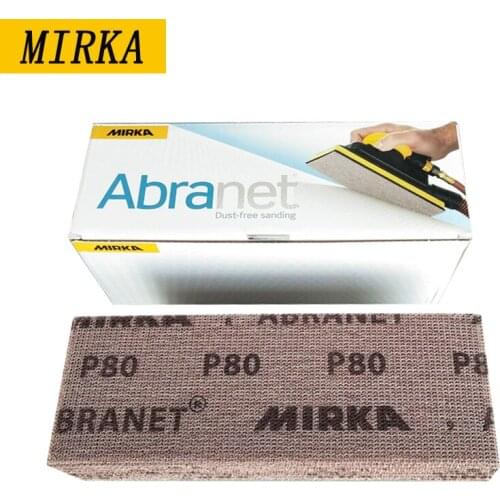 Finland MIRKA Hand-planed Mesh Sand 70mm198mm Dry Grinder Flocking Rectangular Sandpaper