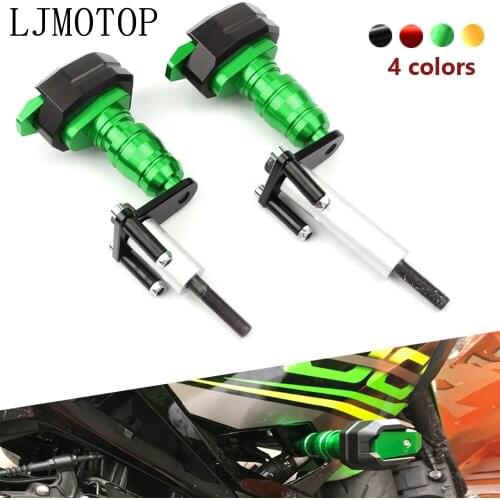Hot Motorcycle Falling Protection Frame CNC Sliders Crash Protector For KAWASAKI NINJA400 Z400 NINJA 400 Z 400 2018 2019 2020