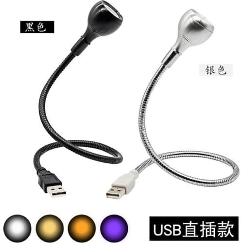 5V USB Power LED Desk Lamp Flexible Study Reading Book Lights Eye Protect Table Lamp Night Light Home Bedroom Study Lighting
