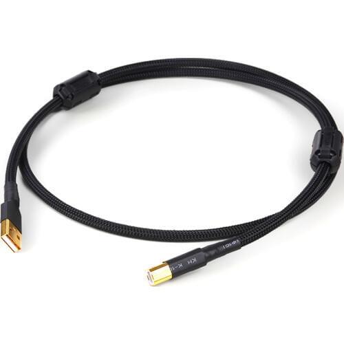 Piece OCC single Copper Decoder Sound Card Audio Cable DAC Data Lines HiFi 2.0 USB Cable For Data Cable DAC DVD Amplifier
