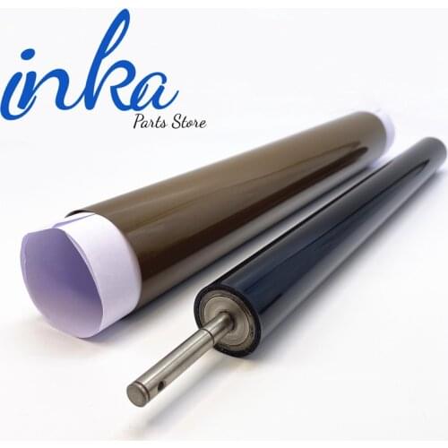 1Set C224 Original Fuser Film Sleeve Lower Pressure Roller For Konica Minolta Bizhub C224 C284 C364 C284e C224e C364e