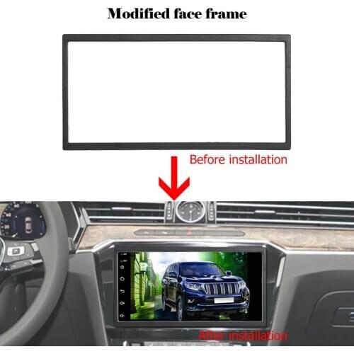 Universal 2 Din Frame Car Stereo Radio Fascia Panel DVD Player Trim Kit MGO3