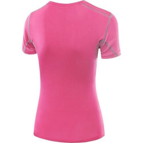 Women Sport training Short Shirts yoga clothes Running Fitness Workout T-shirt Fitness quick-drying Female Sports Tops
