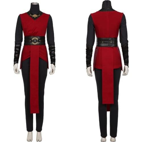 Star Cosplay Wars Jedi Fallen Order Nightsister Merrin Cosplay Costume Jumpsuit Outfits Uniform Halloween Carnival Costumes
