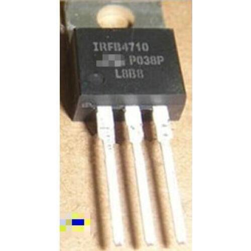 100% Original New IRFB4710 IRFB4710PBF 75A 100V TO-220 POWER MOSFET x 50PCS Connector