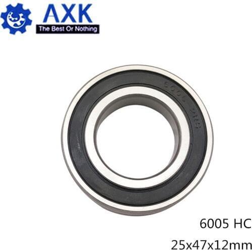 6005 Hybrid Ceramic Bearing 25x47x12 mm ABEC-1 ( 1 PC ) Bicycle Bottom Brackets & Spares 6005RS Si3N4 Ball Bearings