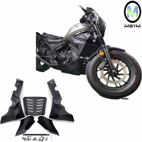CMX300 CMX500 Side Cover Cowl Fairing Belly Pan Fender Under Body Frame Black for Honda Rebel CMX 300 500 2017 18 2019 2020 2021