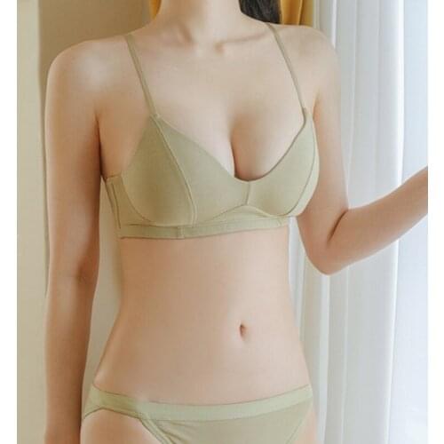 Bra Without Underwire Bras for Women Bralette Top Bra Large Size Lounge Woman Super Push Up Bra Comfortable Cotton Underwear