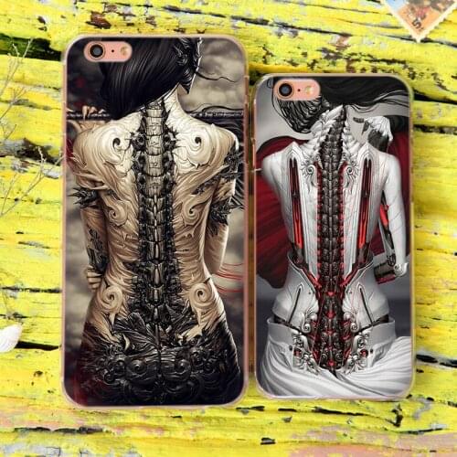 Girl Back Fantasy Art Pattern Soft TPU Phone Case For Iphone SE 2020 X XR 10 XS 11 Pro Max 12 Mini Coque 7 8 6S 6 Plus 5S Shell