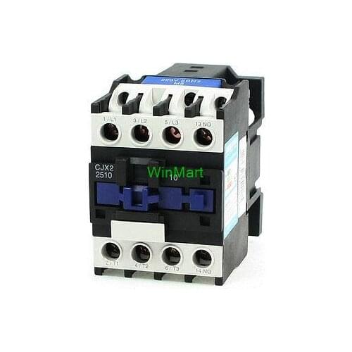 CJX2-2510 690V 40A 3 Poles 3P NC DIN Rail AC Contactor 220V 50Hz Coil