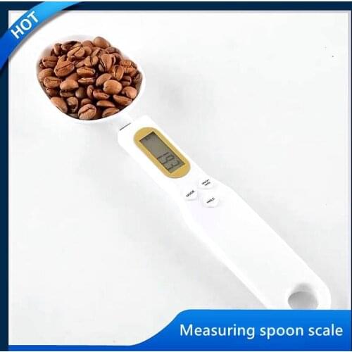 Electronic Coffee Spoon Scale Mini Milk Powder Food Spoon Scale with LED Display 500g / 0.1g Condiment Ingredients Scale
