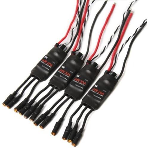 T-MOTOR ESC Air 20A (3-4S) Brushless Motor Electronic Speed Controller for Multicopter