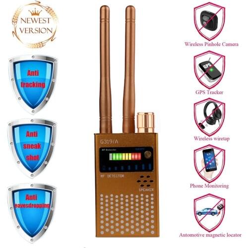 Multi-Function GSM Audio Bug Finder GPS RF Signal Tracker Detect Wireless Products RF Signal Detector GPS GSM Tracker