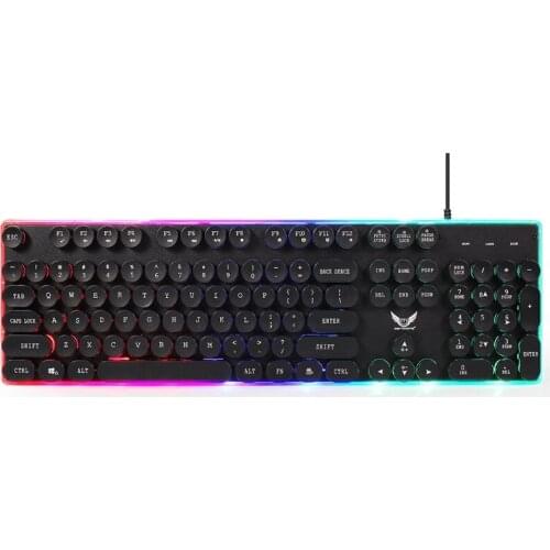 Gaming Keyboard USB Backlit Wired Keyboard for Game Laptop PC Computer Games