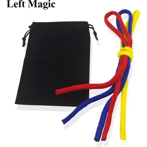 Which Is The Shortest Rope ? Magic Tricks Three Color Rope Magic Props Close-Up Street Stage Magic Illusions Gimmick Accessories