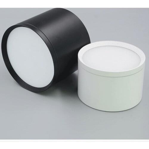 Lámpara de techo montada en superficie, SMD5730, 5W7W12W18W, AC85-265V, COB, foco de iluminación interior + controlador Led