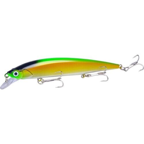 YUZI 2019 new 140mm 18.3g Dive 0.3-2m floating Fishing Lures Artificial Bait Predator Tackle JERKBAIT for pike and bass