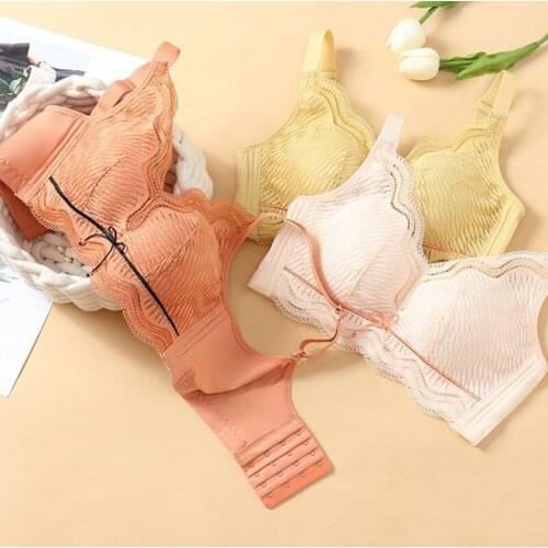 Autumn And Winter Womens Bra Without Steel Ring Small Chest Underwear Sexy And Comfortable Tube Top Gather Soft Female Bra
